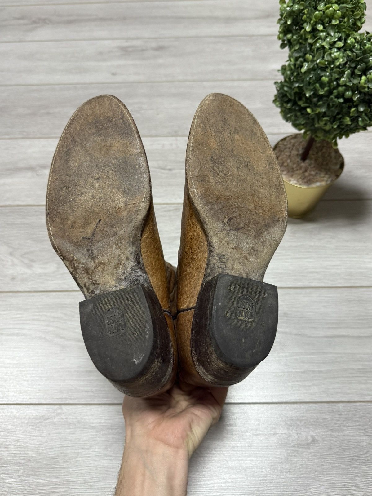 Dan Post Dan Post Boots Men's Size 8.5 Western Leather GUIDI STYLE Size US 8.5 / EU 41-42 - 10 Thumbnail