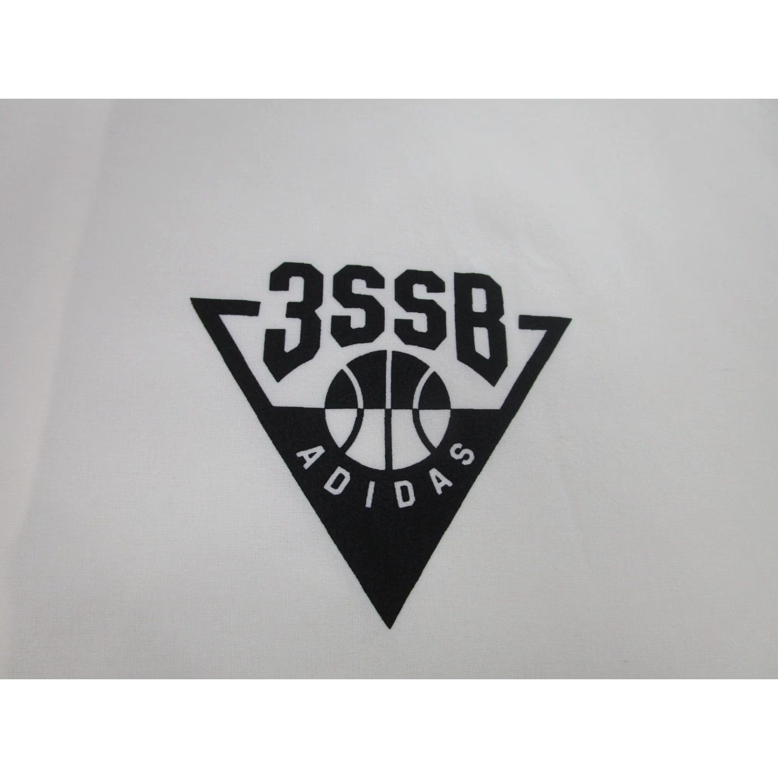 Adidas Adidas Polo Shirt Mens 2XL White Basketball Performance Coach Elite EYBL Size US XXL / EU 58 / 5 - 3 Thumbnail