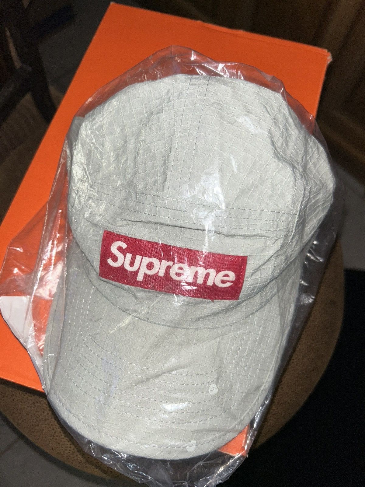 Supreme Supreme Glow Ripstop Camp Cap Grey FW22 NEW WITH TAGS Size ONE SIZE - 2 Thumbnail