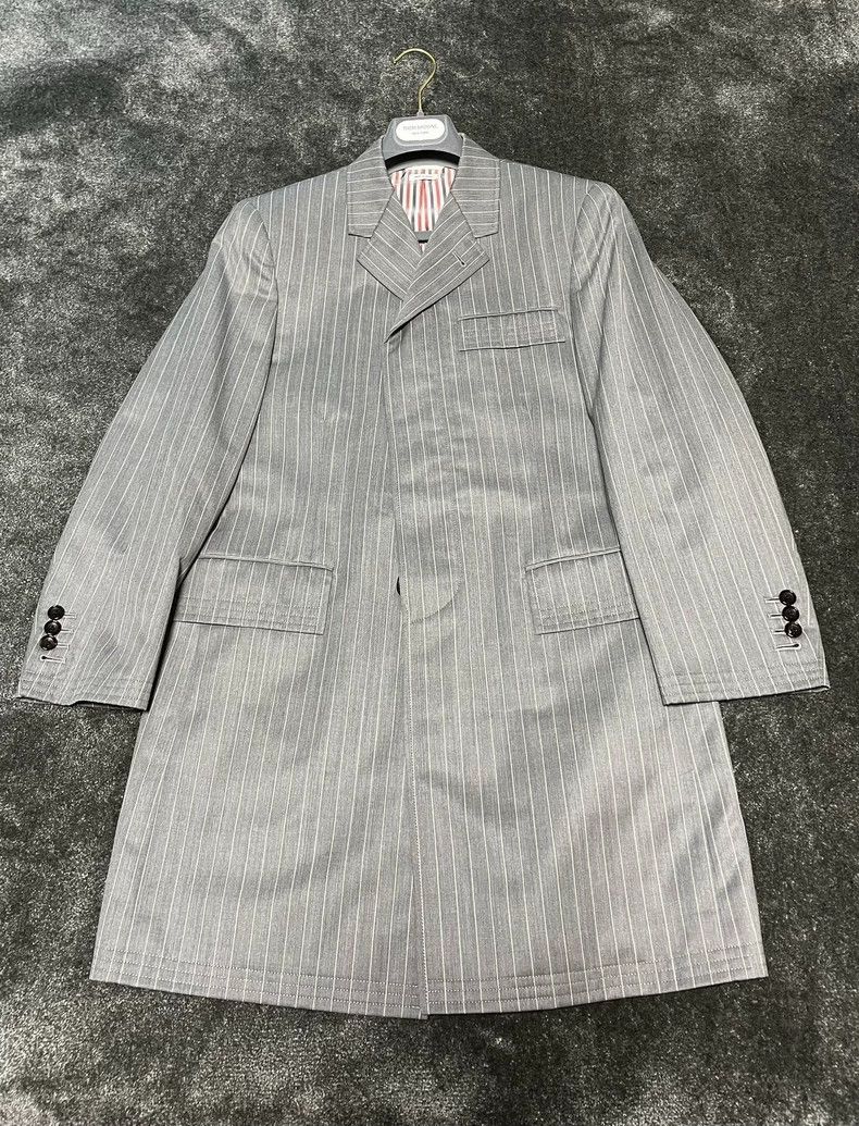 Thom Browne Thom Browne size2 A striped suit jacket Size 38S - 1 Thumbnail