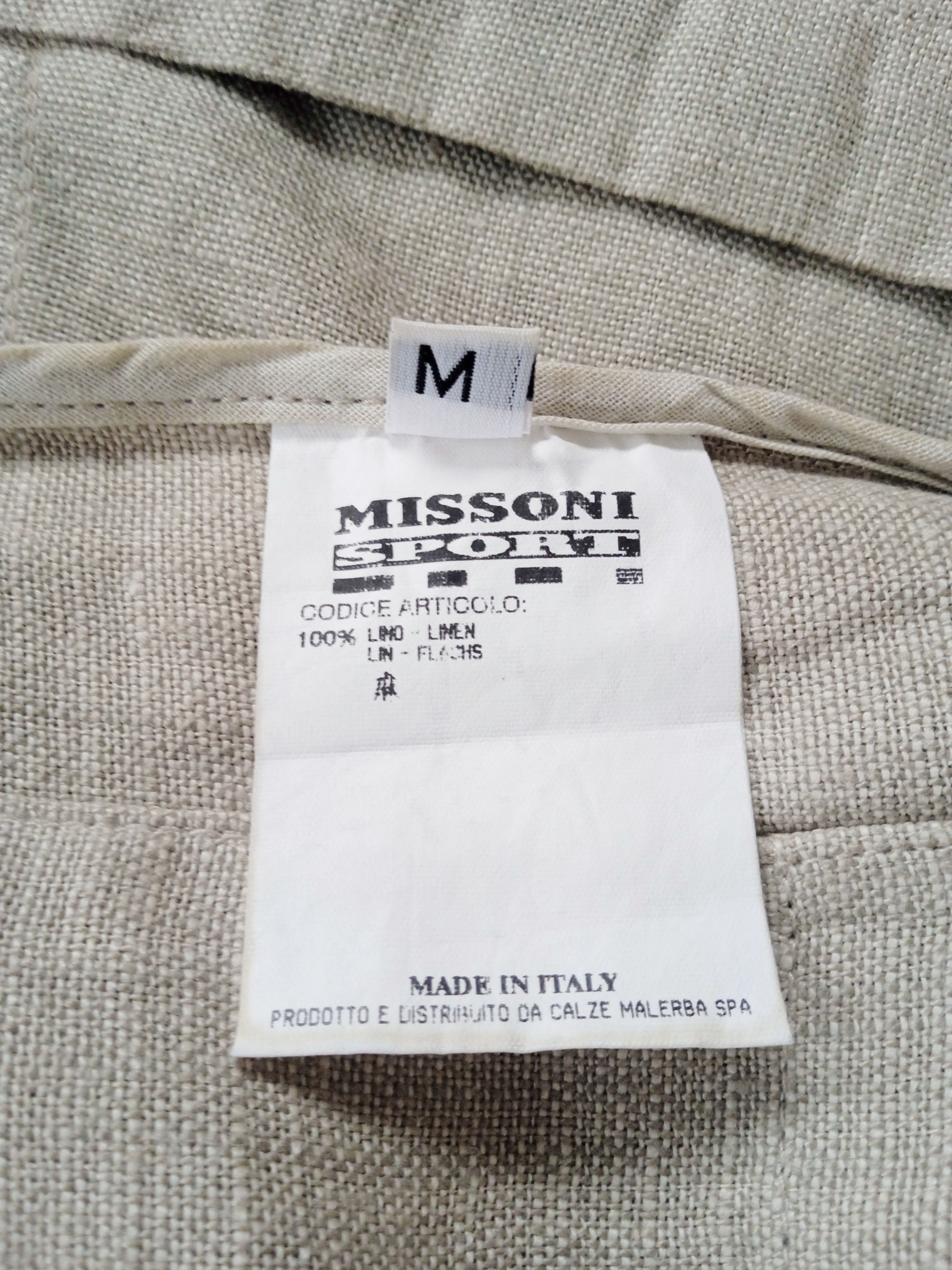 Missoni Missoni Sport Linen Parkas Made in Italy Size US XL / EU 56 / 4 - 8 Thumbnail
