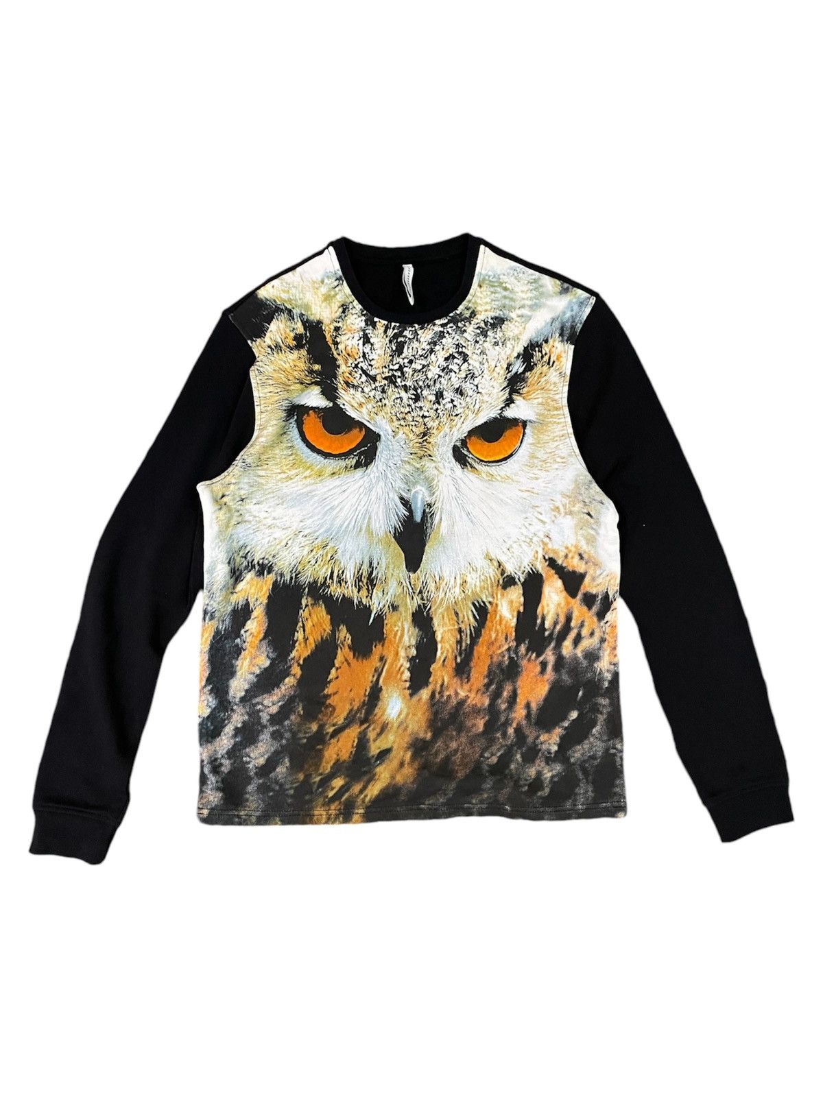 Black Barrett Black Barrett Owl Shirt by Neil Barrett Size US M / EU 48-50 / 2 - 1 Thumbnail