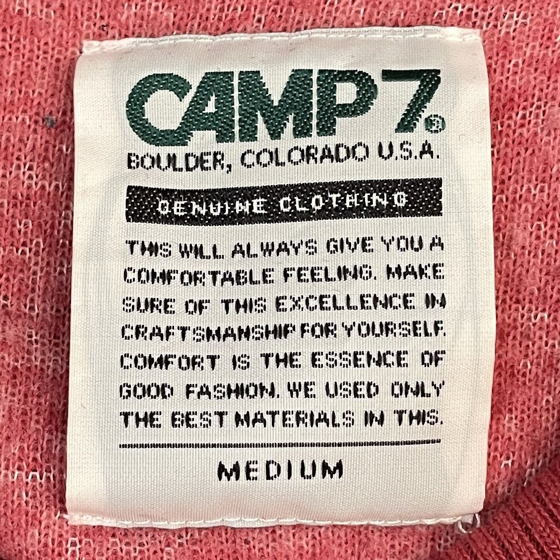 Vintage Vintage Brand Camp 7 Fur Sweatshirt 2000s Size US M / EU 48-50 / 2 - 10 Thumbnail