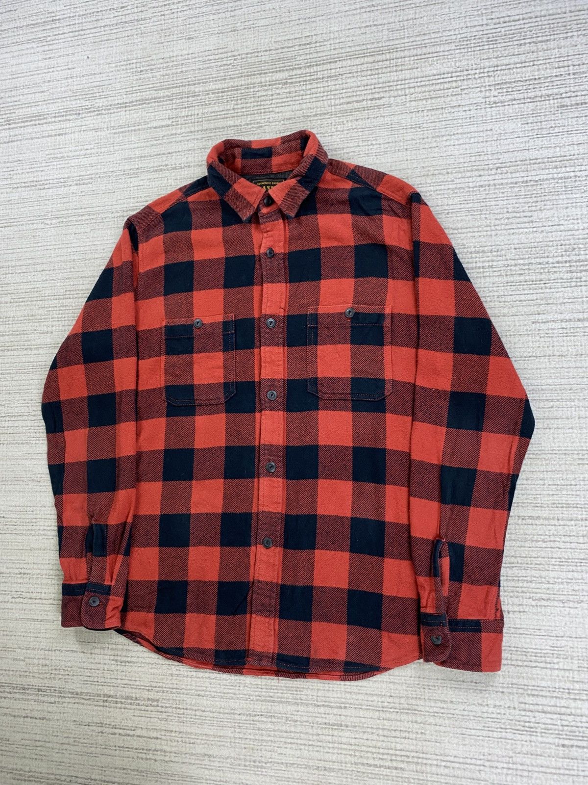 Flannel × Vintage Vintage Flannel Red Checked Nice Design Size US L / EU 52-54 / 3 - 4 Thumbnail