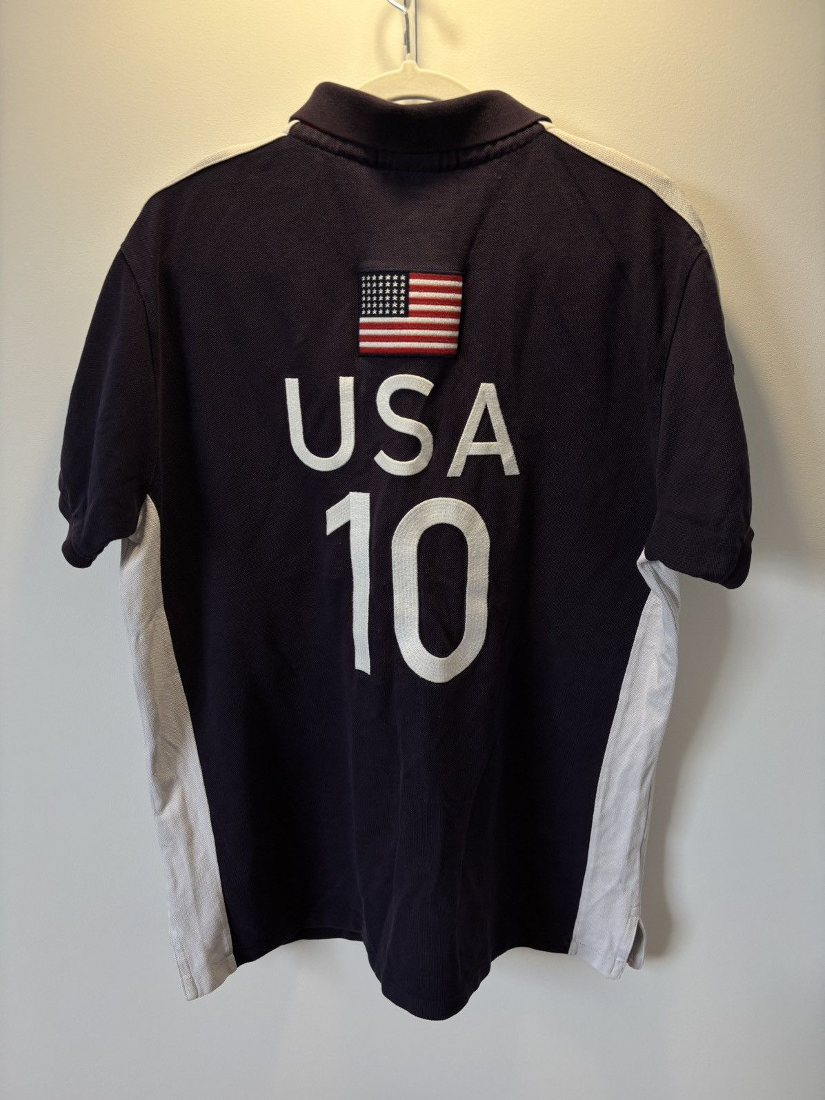 Polo Ralph Lauren Ralph Lauren Polo USA Navy Embroidered Shirt Men’s Size L Size US L / EU 52-54 / 3 - 10 Thumbnail