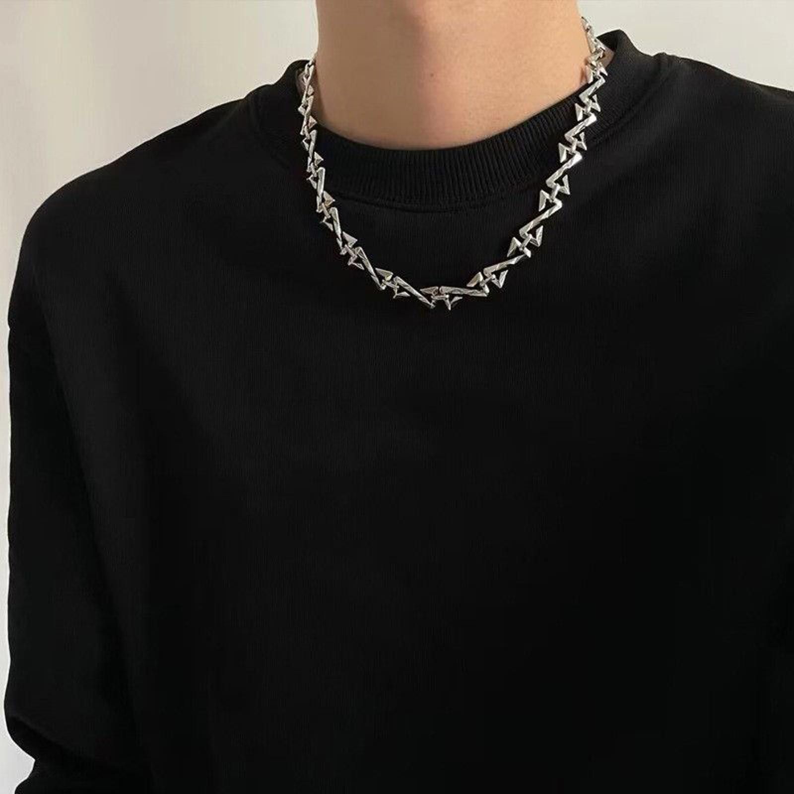 Jewelry Cuban Link Chain Necklace Size ONE SIZE - 2 Thumbnail