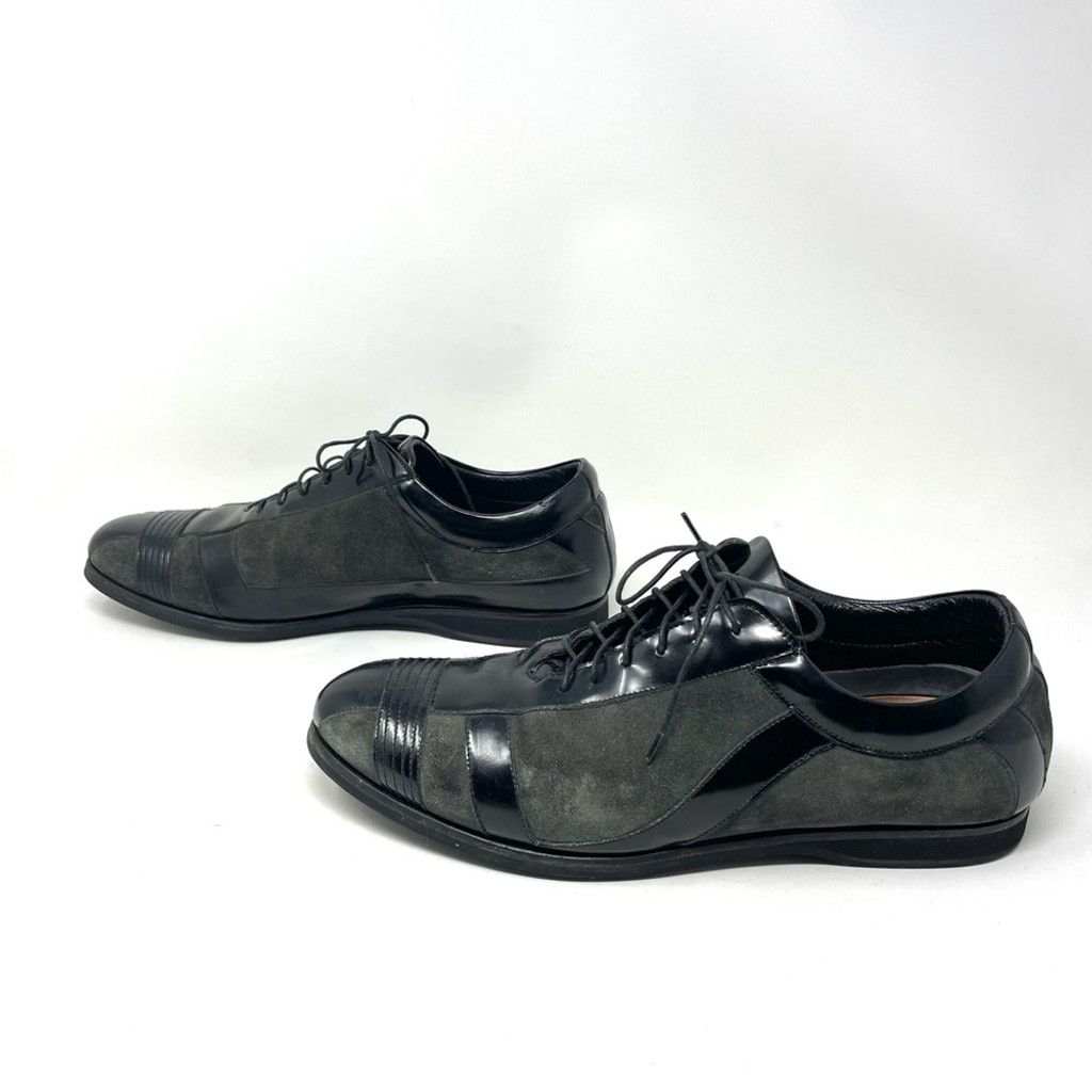 Cortigiani Cortigiani Leather & Suede Bowling Style Lace Up Shoes EU 41 Size US 8 / EU 41 - 4 Thumbnail