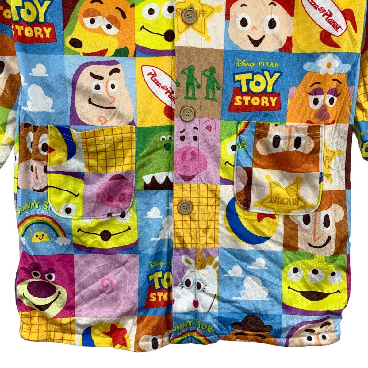 Disney TOY STORY Disney Pixar Movie Patchwork Character Print Long Size US M / EU 48-50 / 2 - 3 Thumbnail