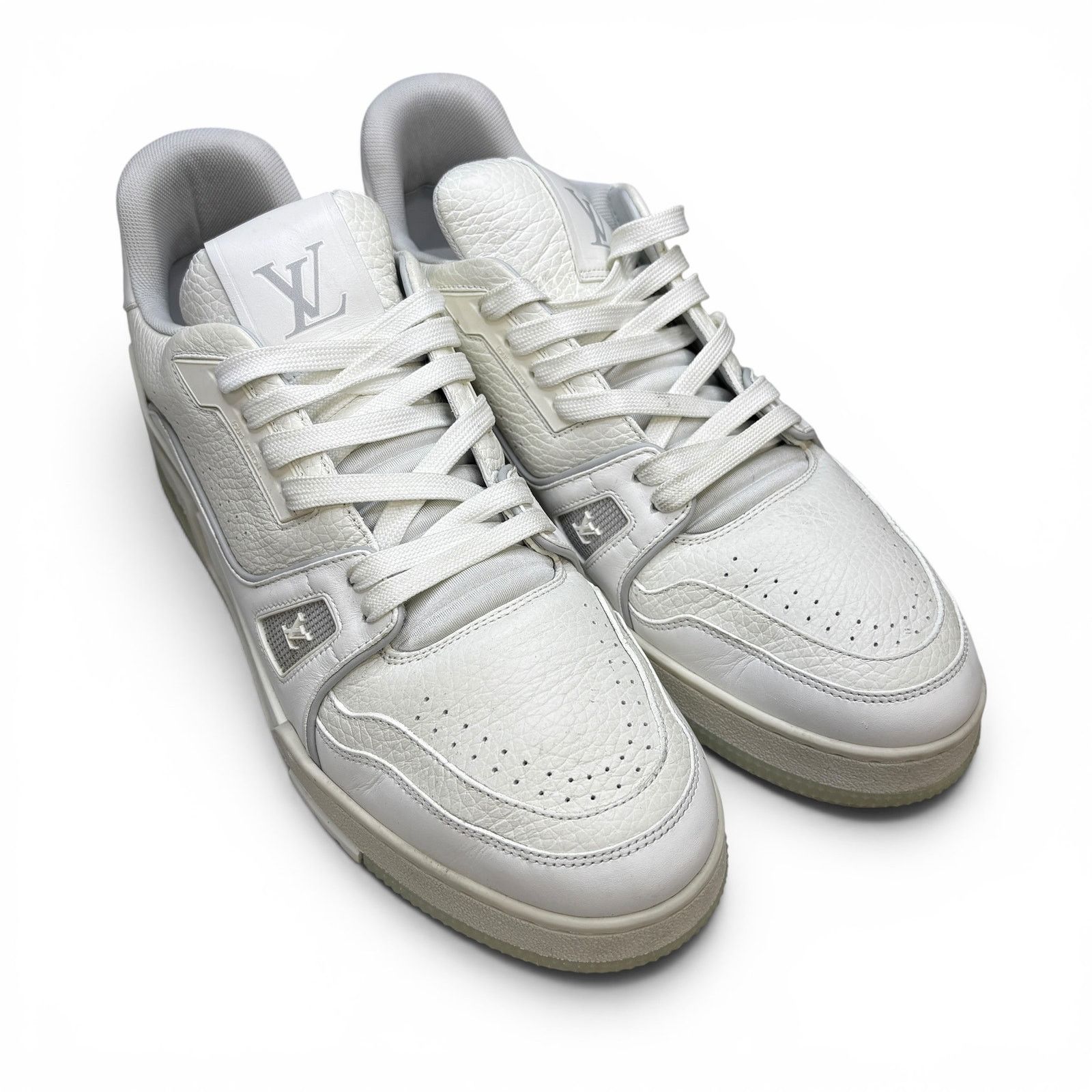 Louis Vuitton Louis Vuitton LV #54 Trainer Sneakers White | Size 8.5LV Size US 9.5 / EU 42-43 - 3 Thumbnail