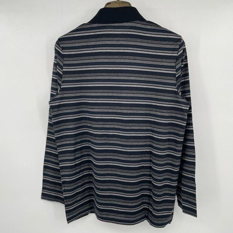 Givenchy Givenchy Four-Panel Striped Polo Shirt Size US M / EU 48-50 / 2 - 2 Thumbnail