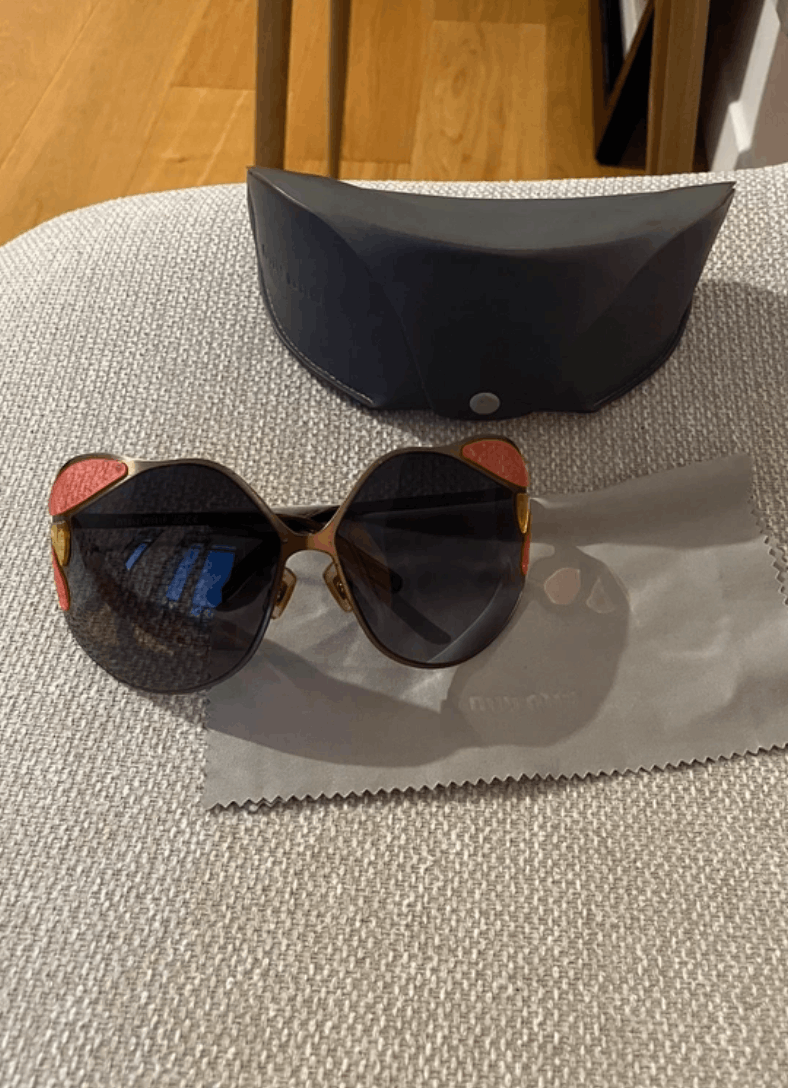 Miu Miu Miu Miu Sunglasses Ski Wrap Shield Mask Prada Size ONE SIZE - 1 Thumbnail