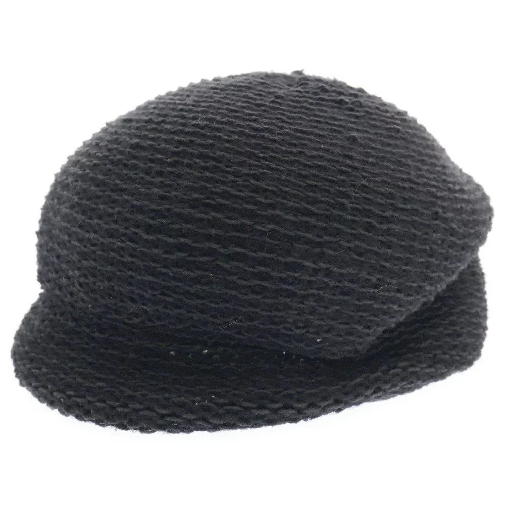 yohji yamamoto+Noir mesh knit cap