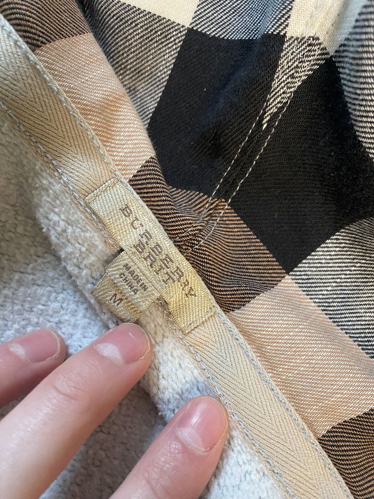 Burberry Burberry plaid pattern designer hoodie Size US M / EU 48-50 / 2 - 4 Thumbnail