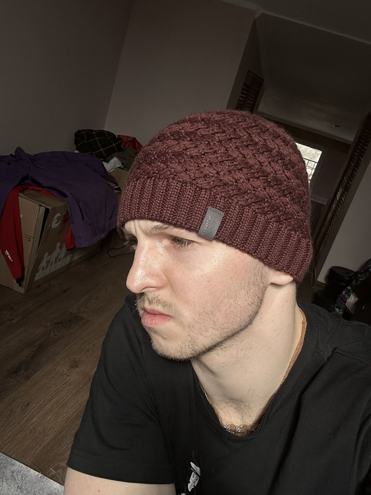 Arc'teryx Vintage Arc'teryx 2in1 Beanie Wool Knit Unisex Hat One Size Size ONE SIZE - 3 Thumbnail