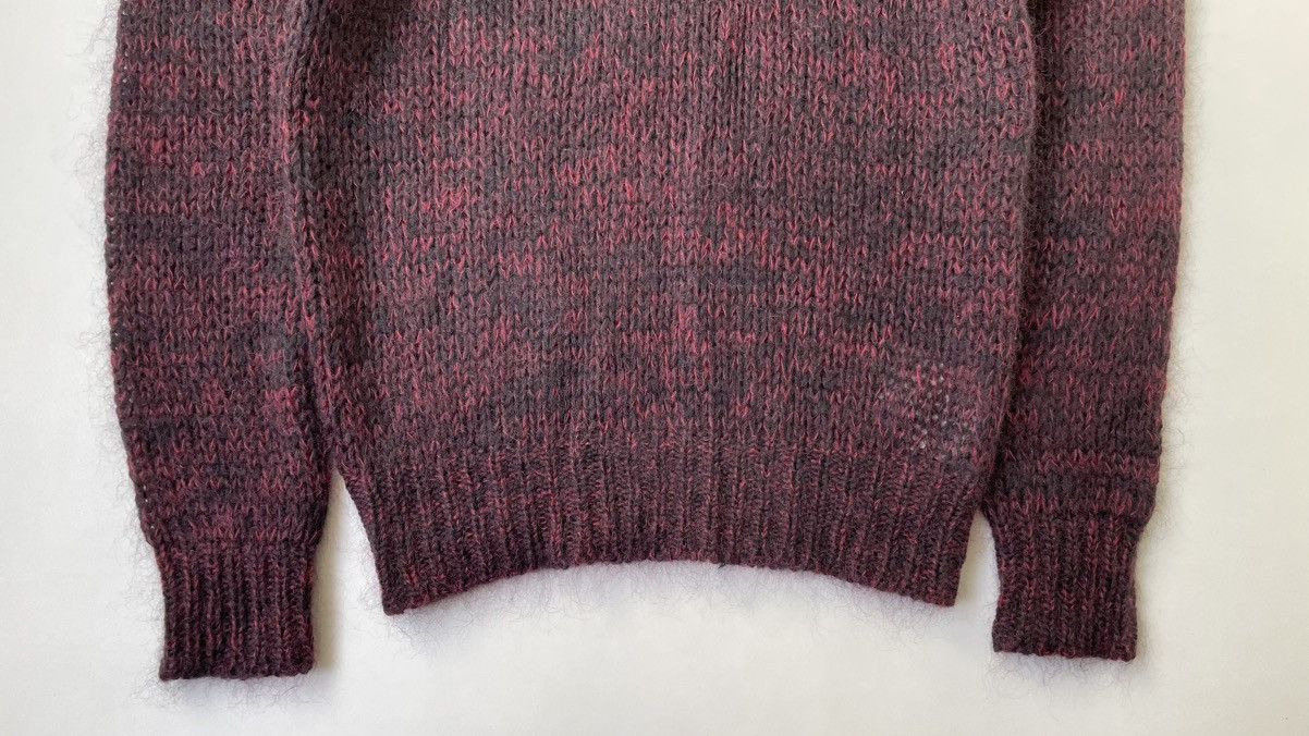 Comme des Garcons A/W 14 Red/Black Mohair Sweater Size US S / EU 44-46 / 1 - 6 Thumbnail