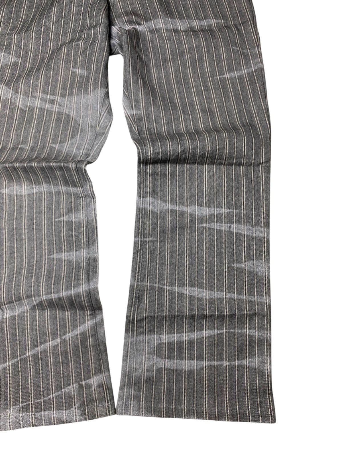 If Six Was Nine 2000's Semantic Design Clawmark Tuxedo Flared Pants Size US 29 - 5 Thumbnail