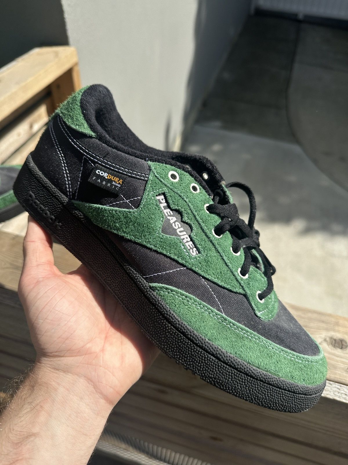 Pleasures × Reebok PLEASURES x Reebok Club C 85 Size US 11 / EU 44 - 1 Thumbnail