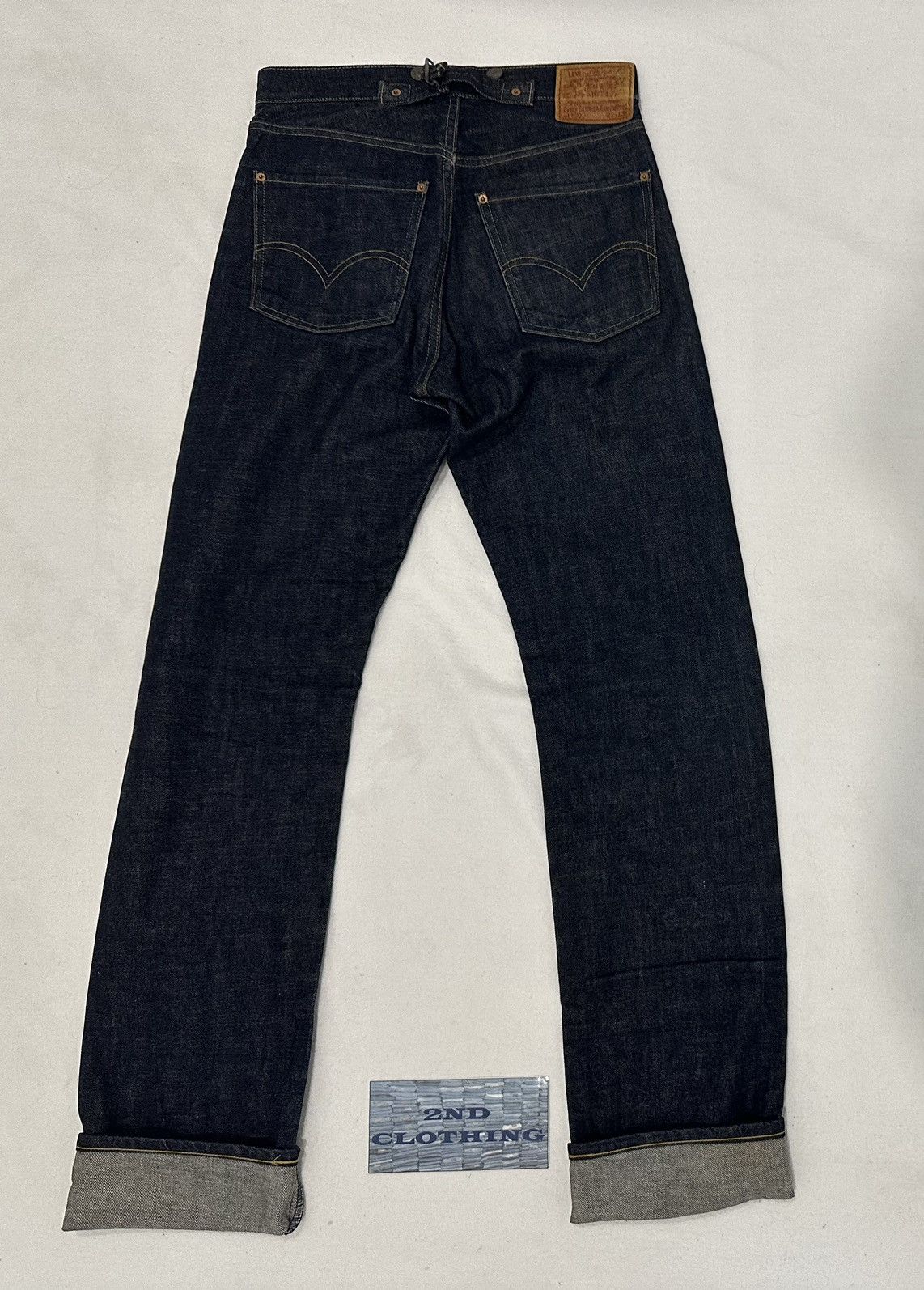 Levi's × Levi's Vintage Clothing × Vintage LEVIS 702XX BUCKLEBACK 1996 Size US 30 / EU 46 - 2 Thumbnail