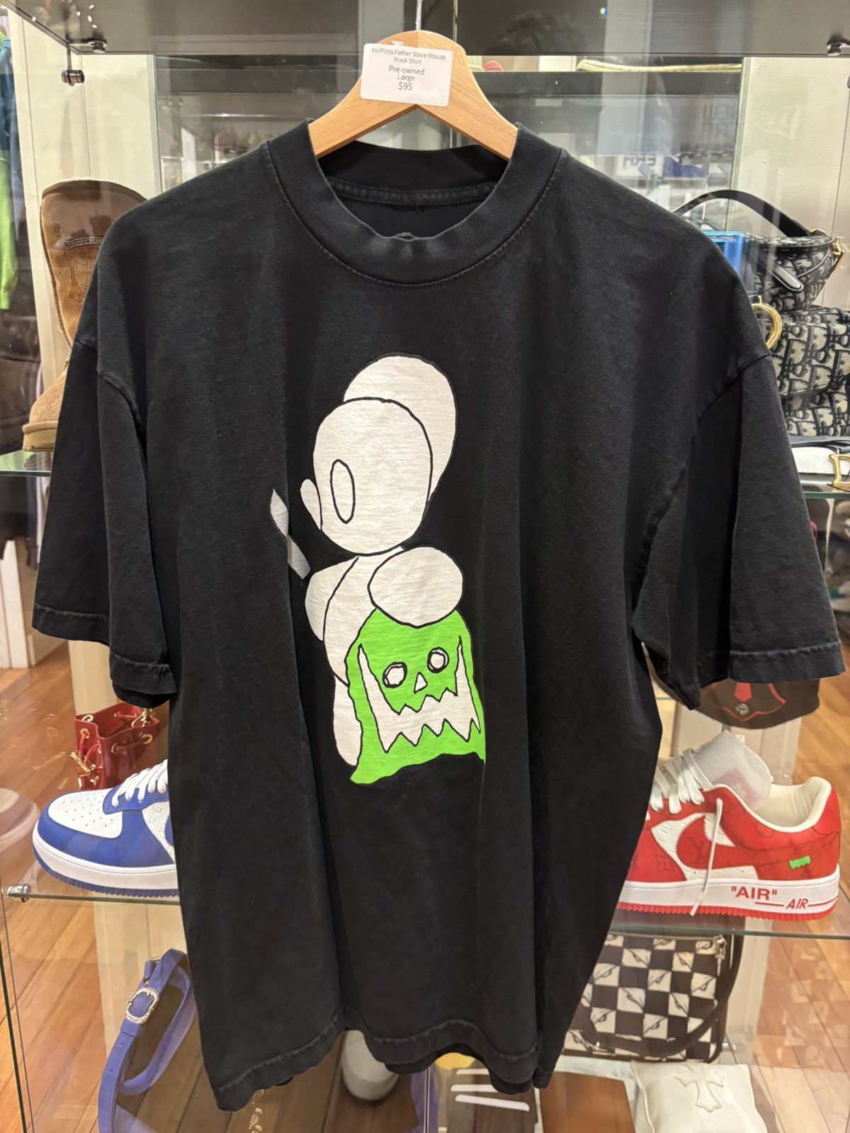 Asspizza Father Steve Mouse Mask Shirt Size US L / EU 52-54 / 3 - 1 Thumbnail