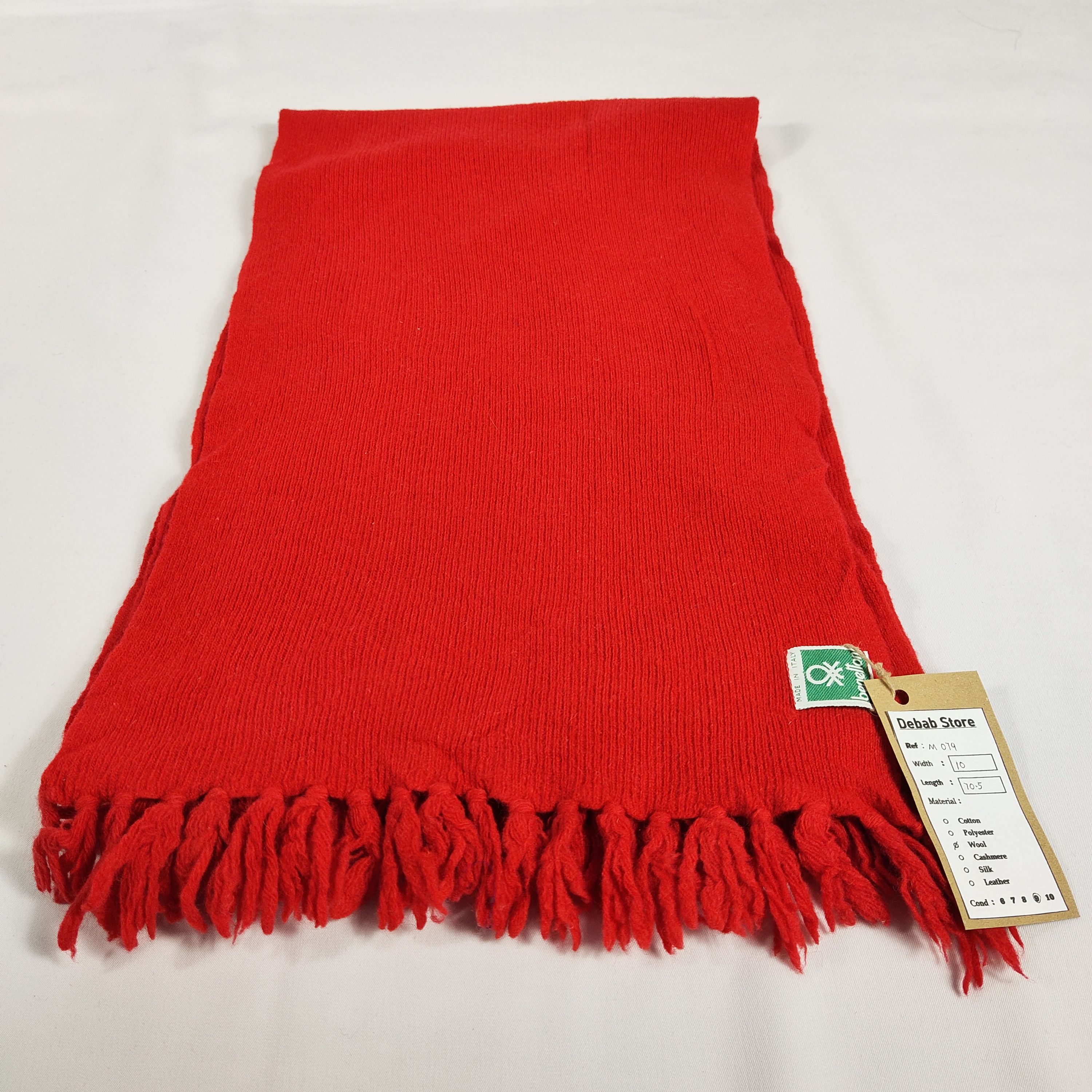 United Colors Of Benetton United Colors Of Benetton Scarf / Muffler / Neckwear M079 Size ONE SIZE - 3 Thumbnail