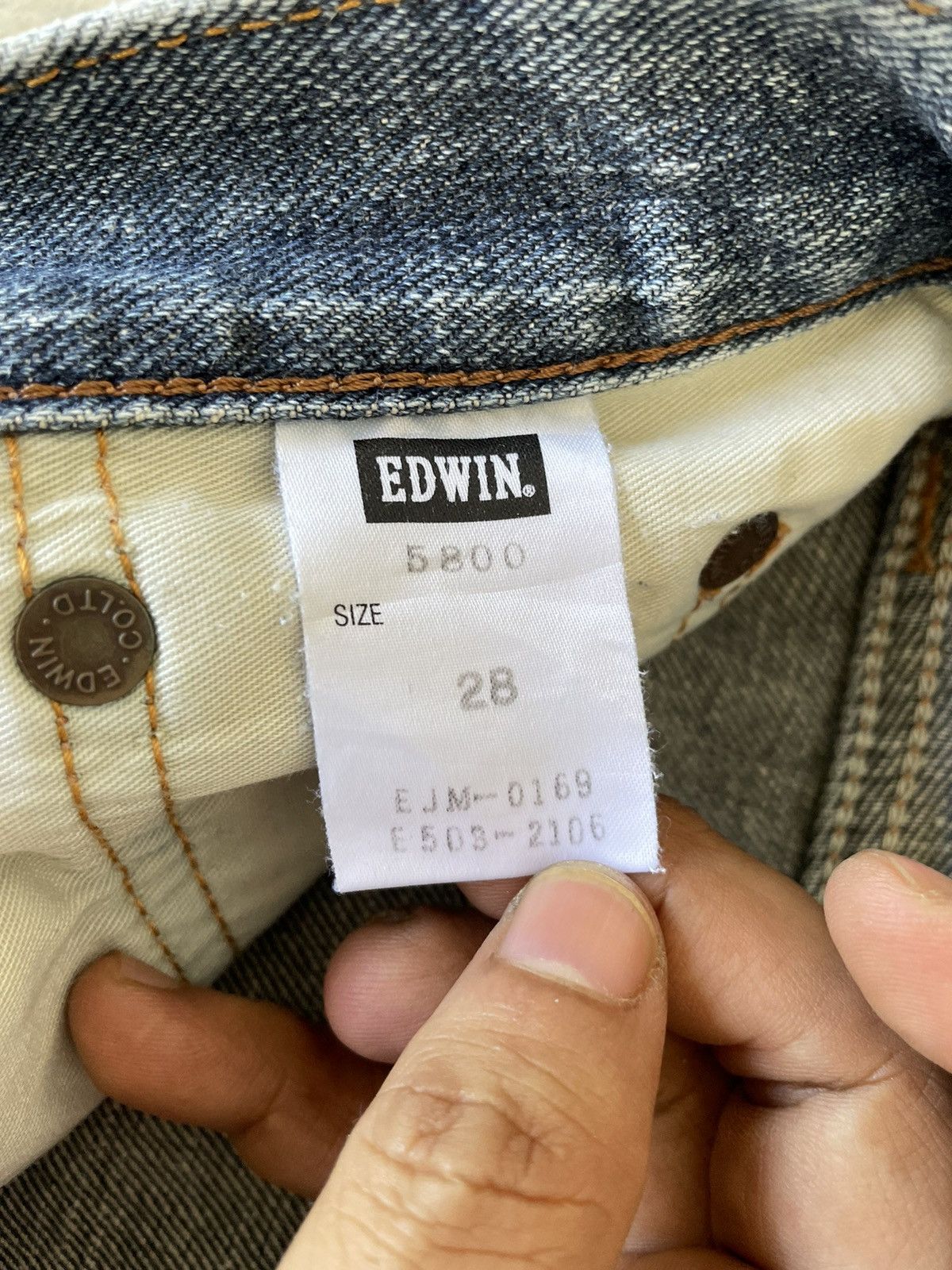 Edwin Japanese Brand Flare Bootcut Jeans Size US 30 / EU 46 - 5 Thumbnail