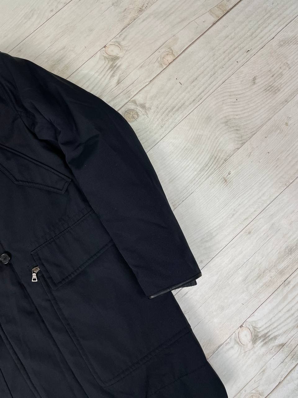Prada Vintage Prada Sport Black Military Nylon Jacket Coat Luxury Size US M / EU 48-50 / 2 - 5 Thumbnail
