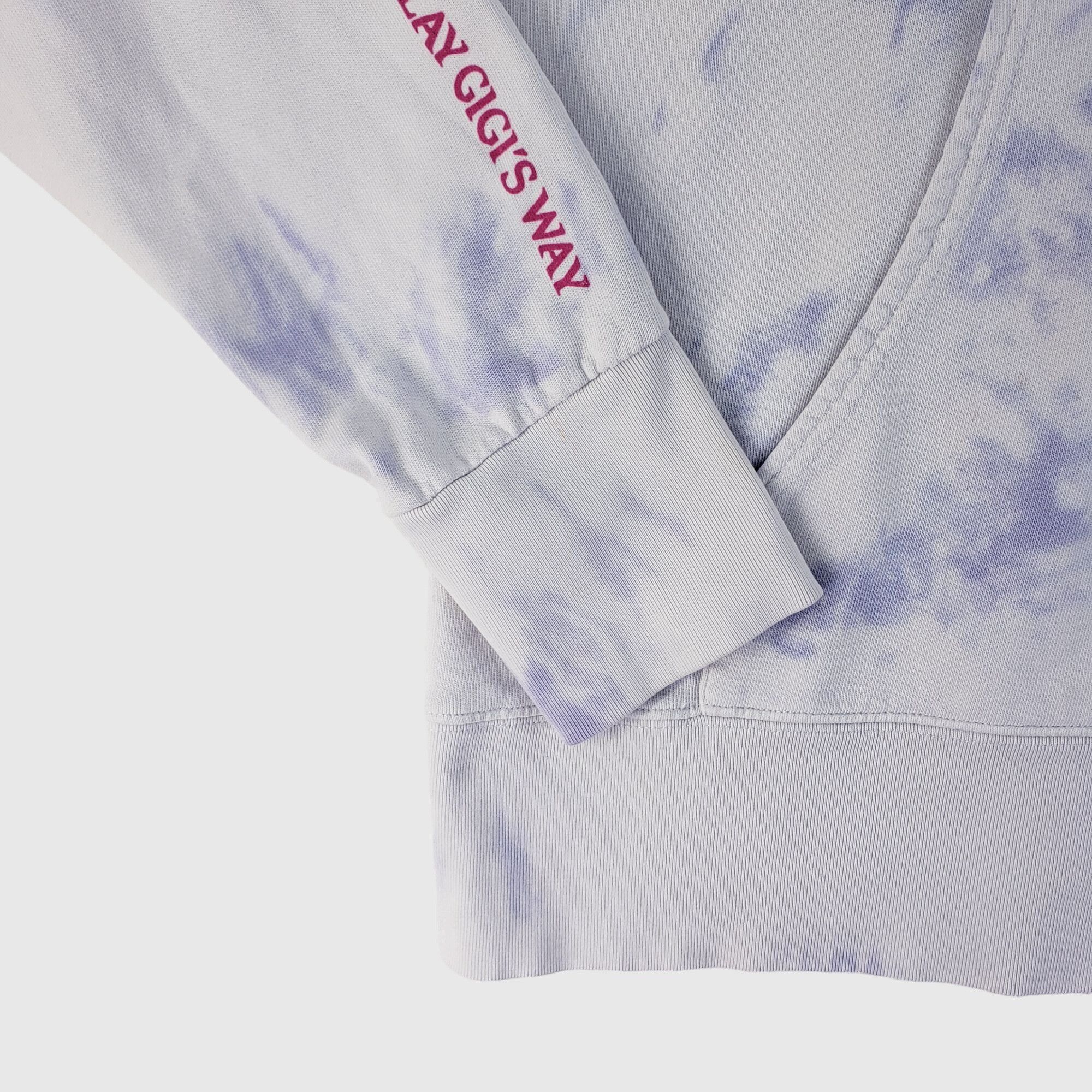 Other DANNIJO × Mambacita Hoodie Tie-Dye Purple “Play Gigi’s Way” Size M / US 6-8 / IT 42-44 - 3 Thumbnail