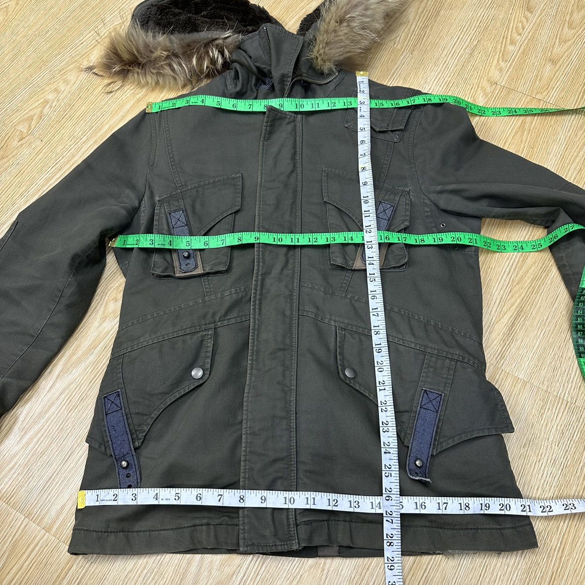 PPFM Vintage Military Fur PPFM Yellow Riot Jacket Z162 Size US L / EU 52-54 / 3 - 10 Thumbnail