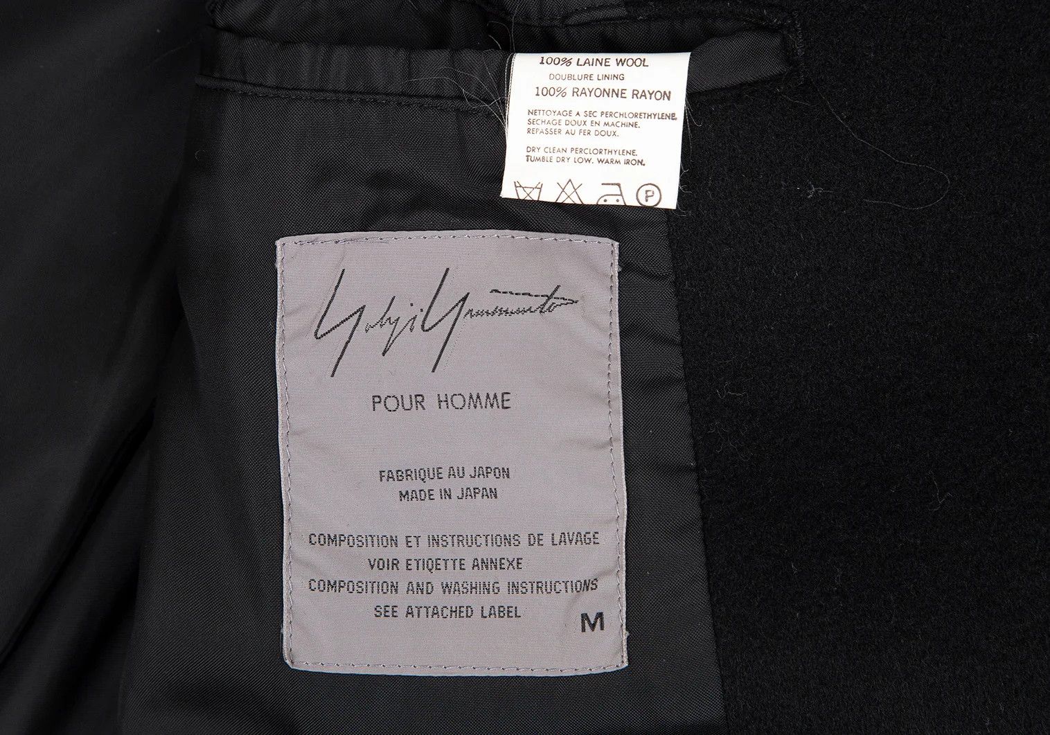 Yohji Yamamoto Yohji Yamamoto Wool Double Hooded Coat Size US M / EU 48-50 / 2 - 18 Thumbnail