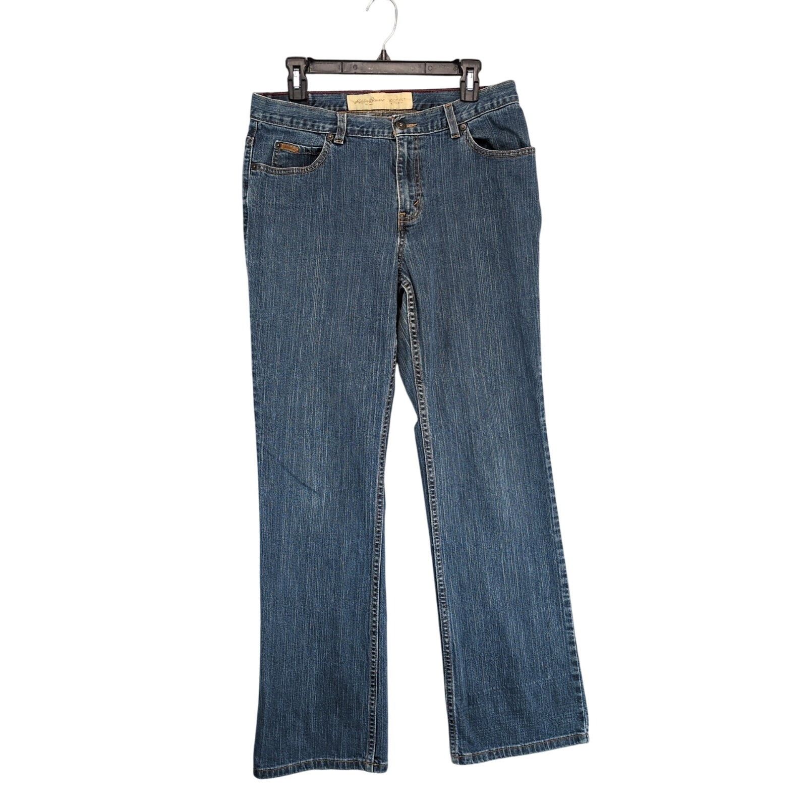 Eddie Bauer Eddie Bauer Bootcut Stretch Denim Jeans, Women's 12 32x31 Size 34" / US 12 / IT 48 - 1 Thumbnail