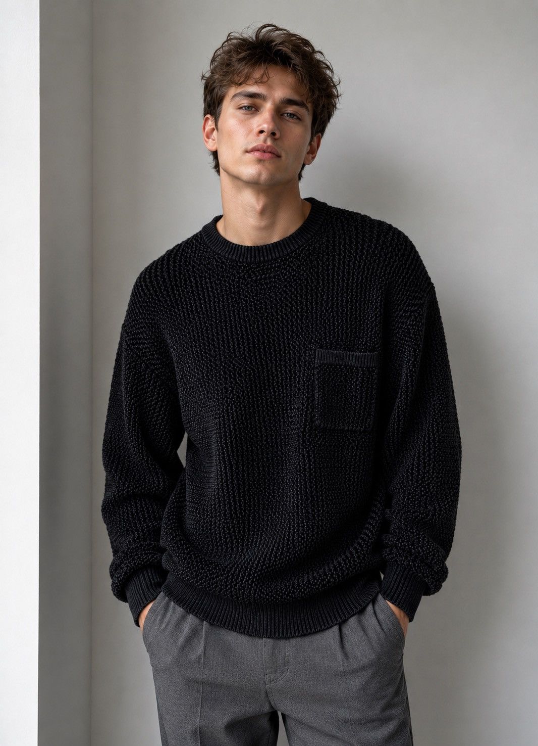 Other Picante Loose Gauge Knit Sweater Size US M / EU 48-50 / 2 - 1 Thumbnail