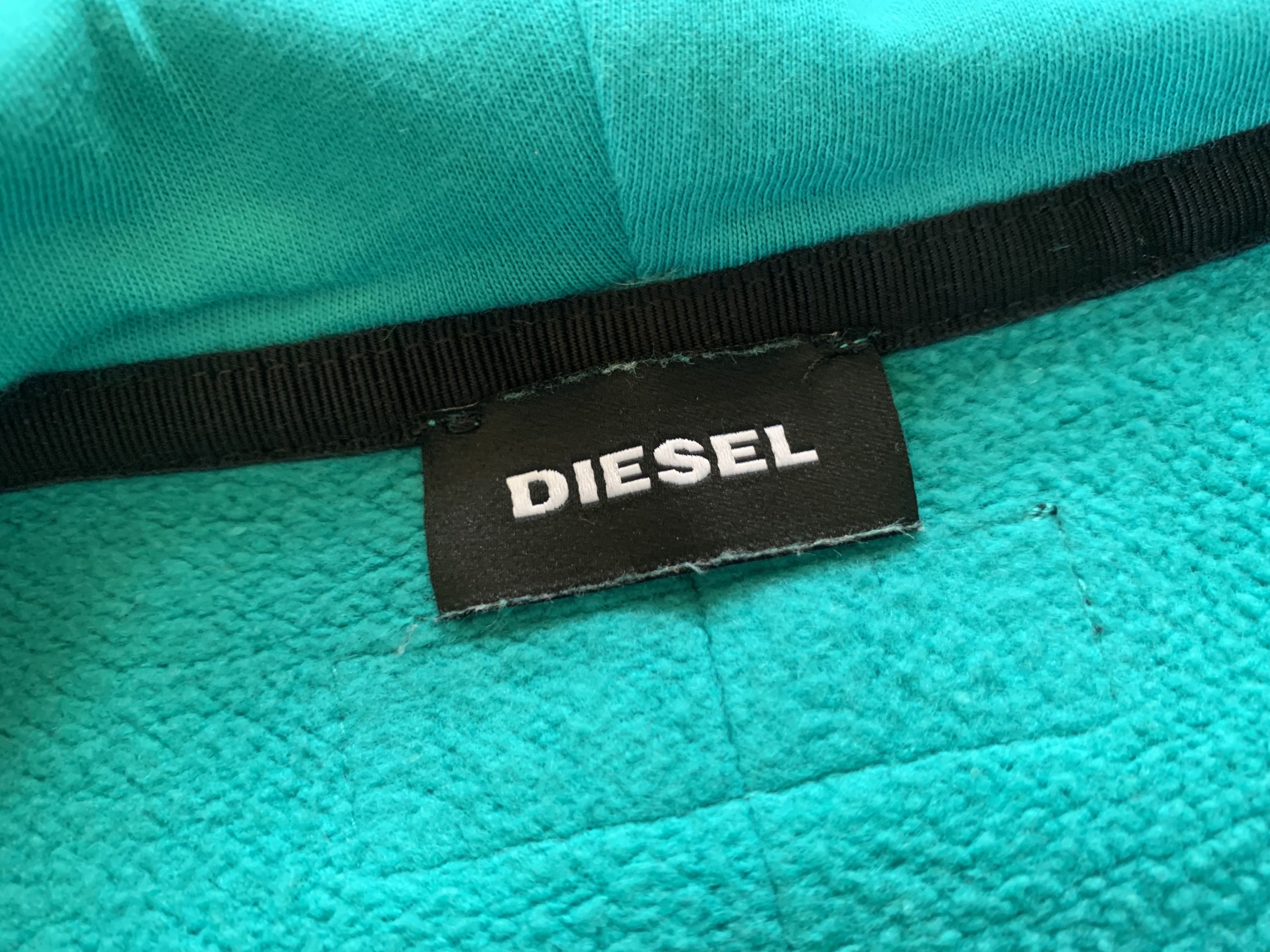 Diesel Vintage Diesel Asymmetric Womens Hoodie Size S / US 4 / IT 40 - 8 Thumbnail