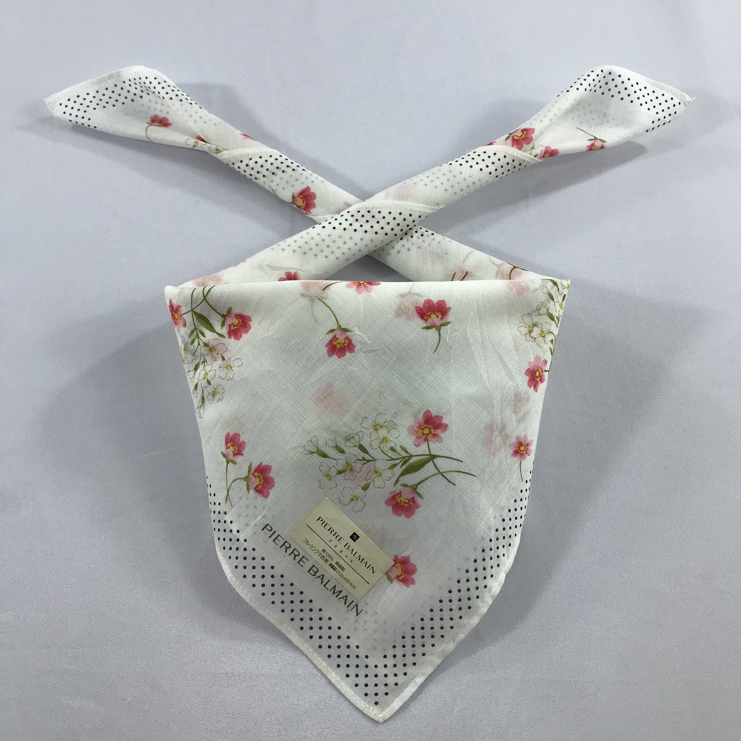 Pierre Balmain × Vintage Pierre Balmain Bandana / Handkerchief / Neckerchief - S2020 Size ONE SIZE - 3 Thumbnail