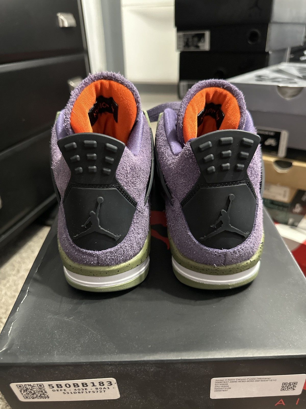 Jordan Brand Canyon Purple Jordan 4 Size US 9 / IT 39 - 4 Thumbnail