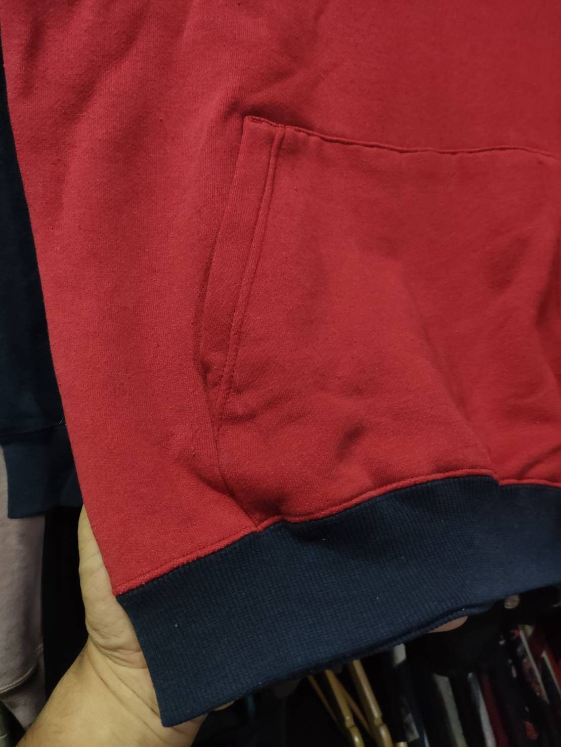 Japanese Brand Vtg 00's Dogcigar " Doi-Bld Point " Two Tone Hoodie Size US L / EU 52-54 / 3 - 7 Thumbnail
