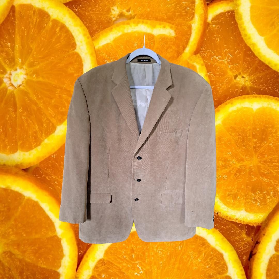 Calvin Klein Calvin Klein Tan Suit Jacket Size 46L Size 46R - 1 Thumbnail