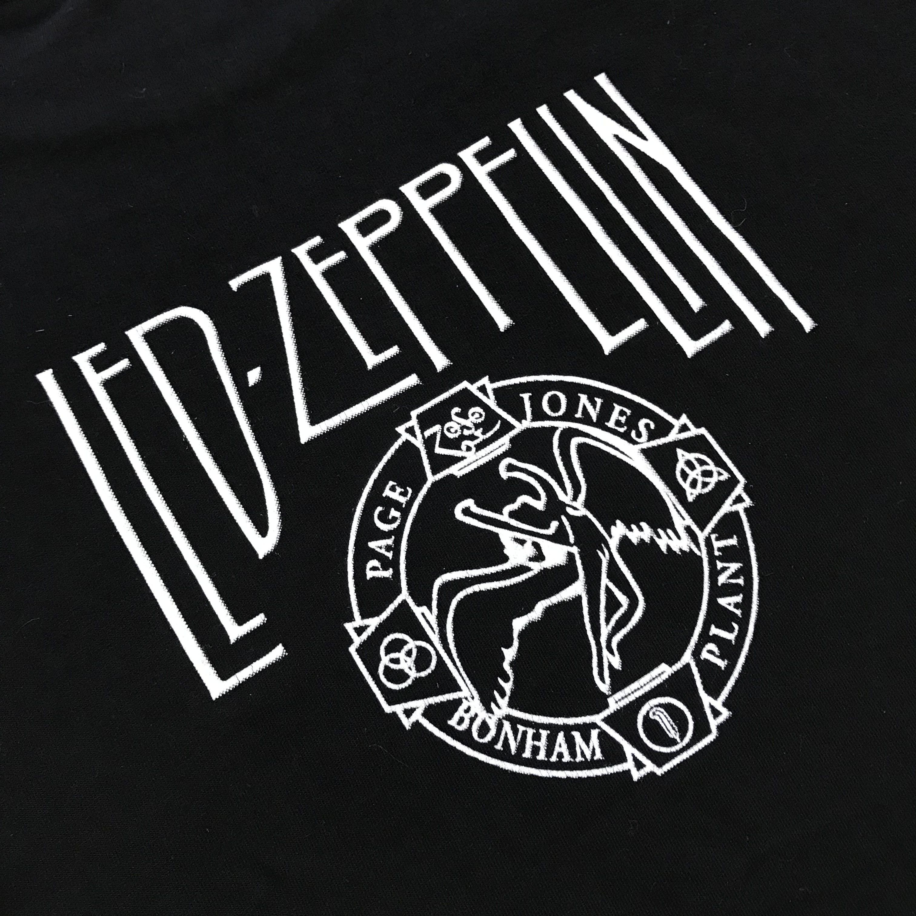 Led Zeppelin LED ZEPPELIN Vintage T-Shirt 90s Band Tee Stairway Zoso Size US L / EU 52-54 / 3 - 8 Thumbnail