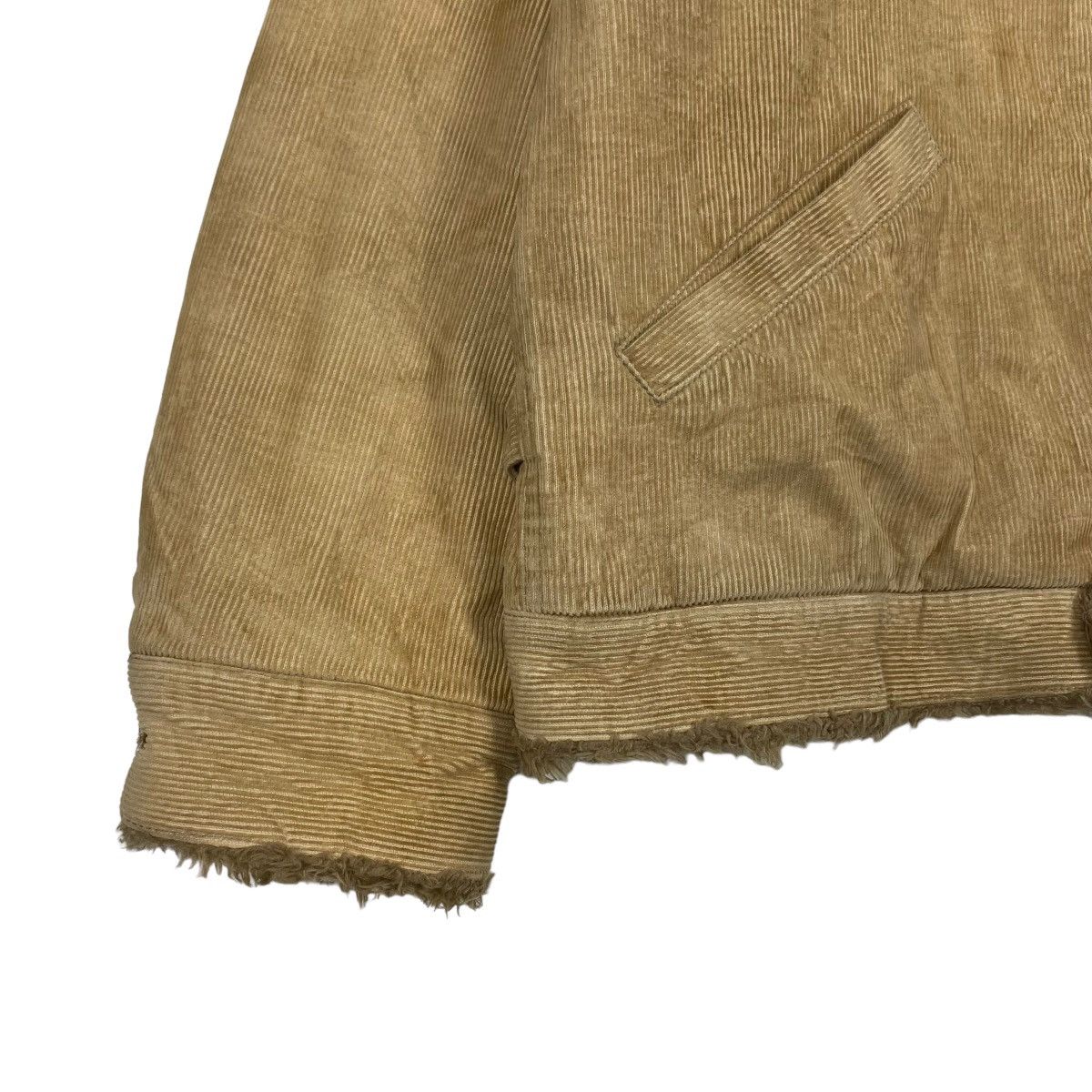 Japanese Brand Uniqlo Corduroy Fur Collar Jacket Size US M / EU 48-50 / 2 - 9 Thumbnail