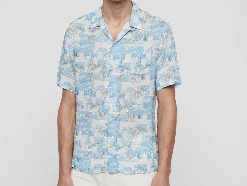 Allsaints All Saints Sayonara Hawaiian Shirt Size US M / EU 48-50 / 2 - 3 Thumbnail