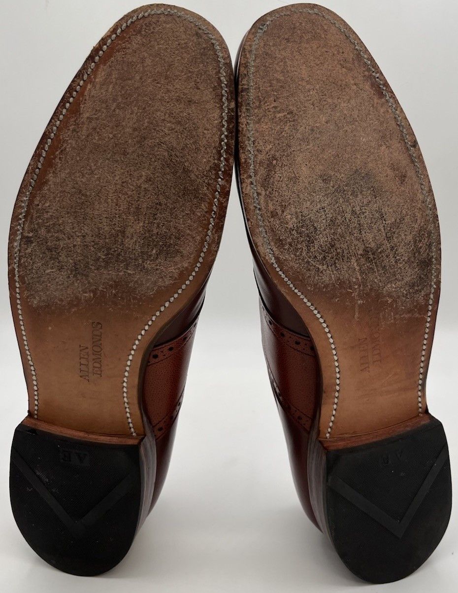 Allen Edmonds Allen Edmonds MONTE CARLO Size 9AA Brown Leather & Snakeskin Size US 9 / EU 42 - 11 Thumbnail