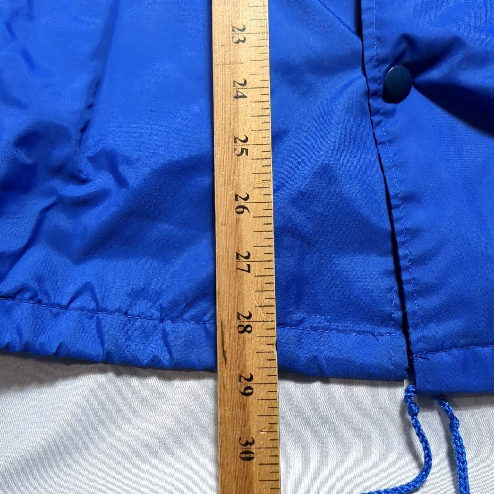 Vintage VTG 80s Herbie Famous Fireworks Auburn Sportswear Blue Coaches Jacket XXL USA Nylon Nylon Coat Sportswear Mens 2XL Blue 1980s USA Size US XXL / EU 58 / 5 - 6 Thumbnail