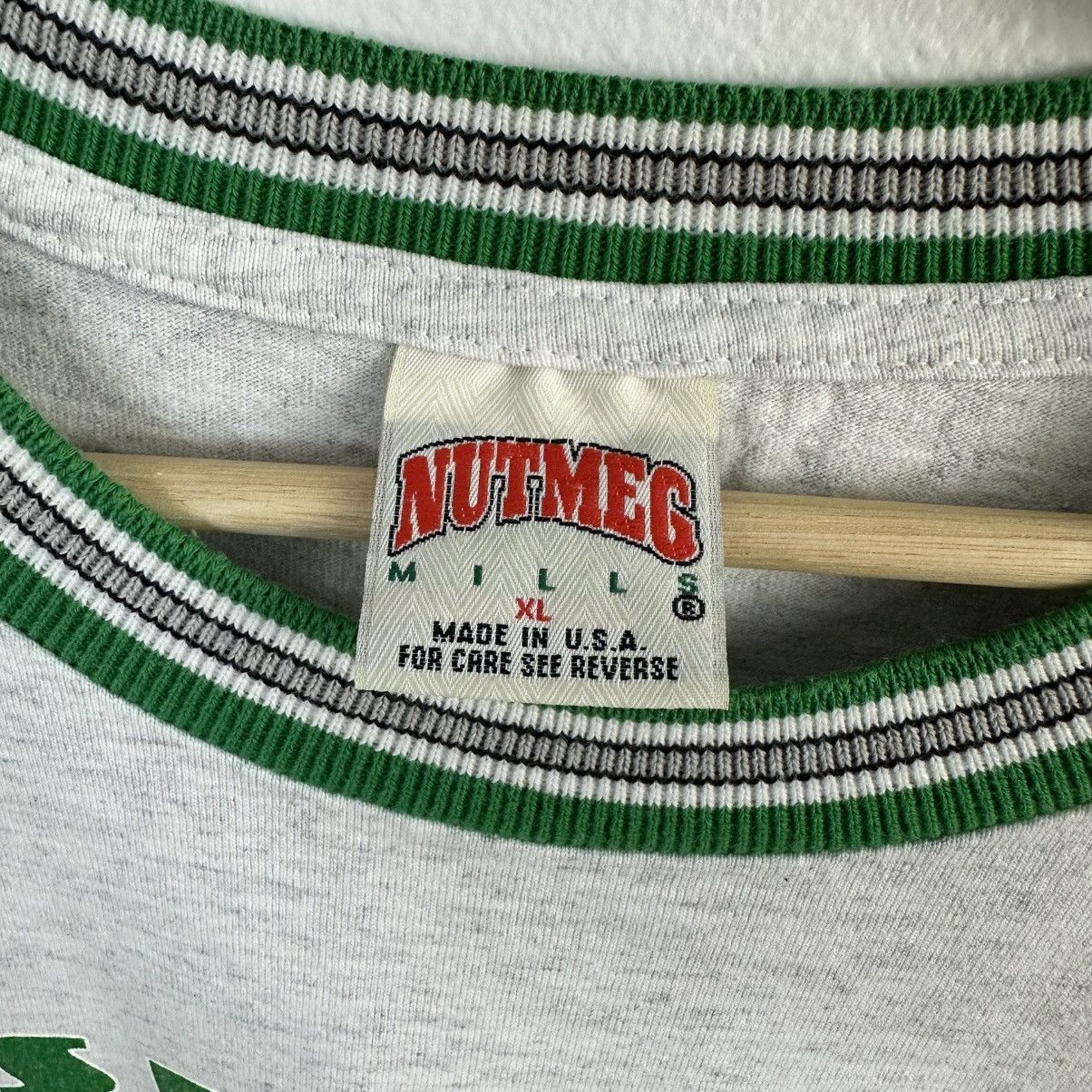Nutmeg Vintage Seattle Sonics T Shirt XL Nutmeg Mills Supersonics Size US XL / EU 56 / 4 - 3 Thumbnail