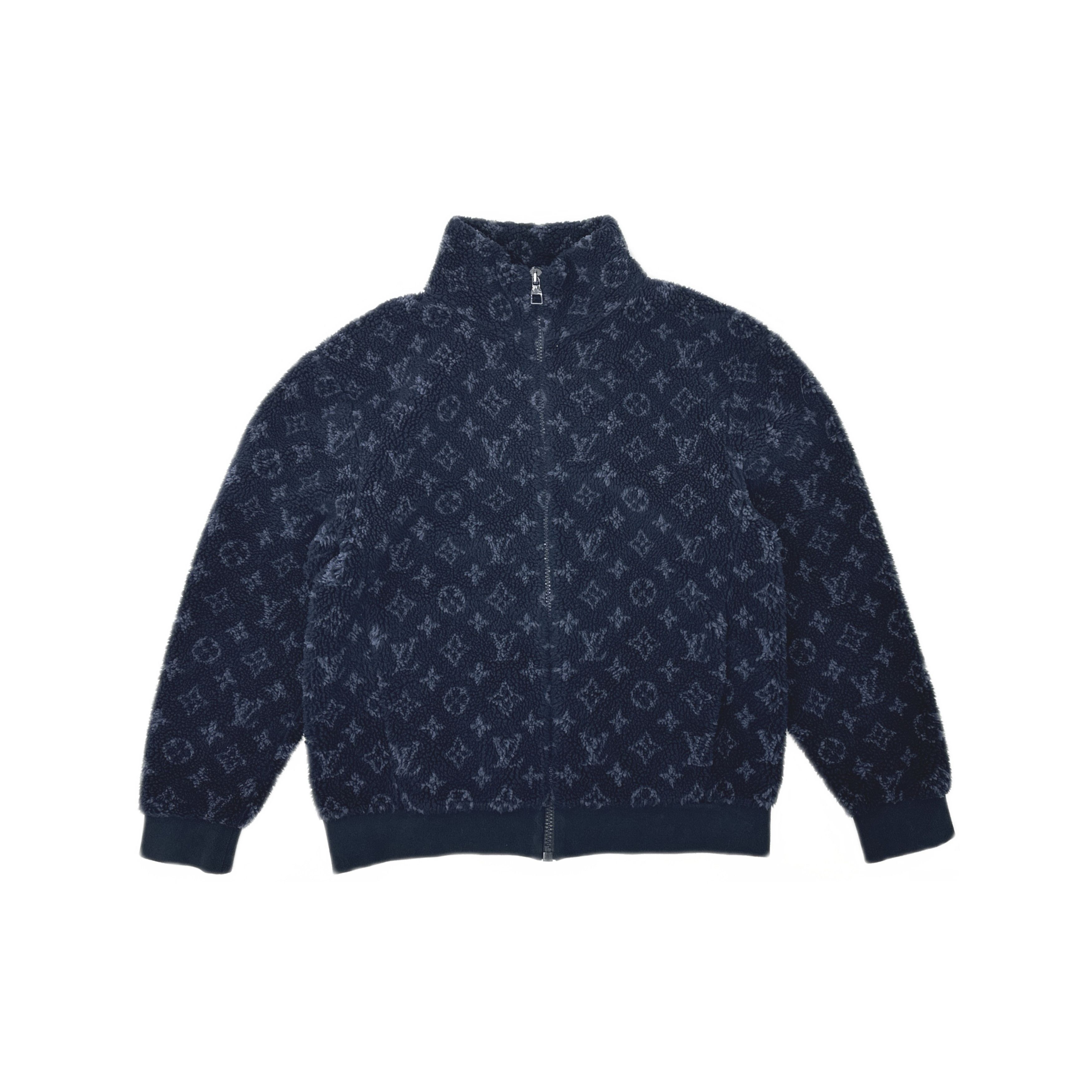 Louis Vuitton Louis Vuitton Monogram Fleece Jacket XL Size US XL / EU 56 / 4 - 1 Thumbnail