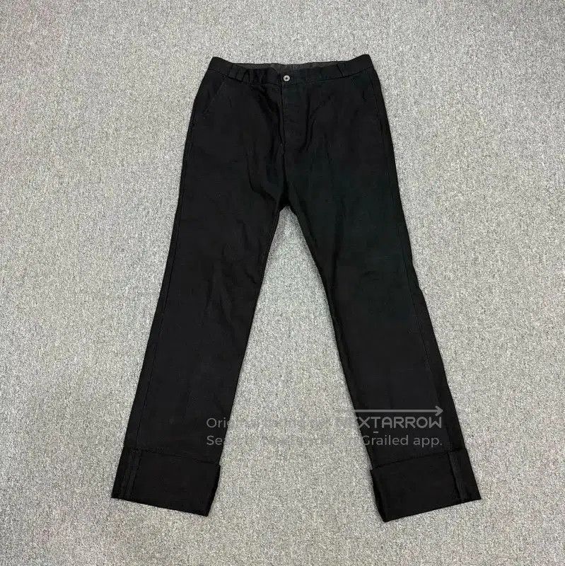 Thom Browne Thom Browne Black Polyester Casual Pants . Size US 38 / EU 54 - 1 Thumbnail