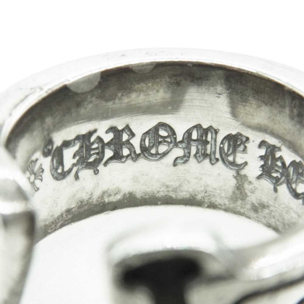 Chrome Hearts 10.5 CHROME HEARTS LARGE SCROLL LABEL RING silver Size ONE SIZE - 5 Thumbnail
