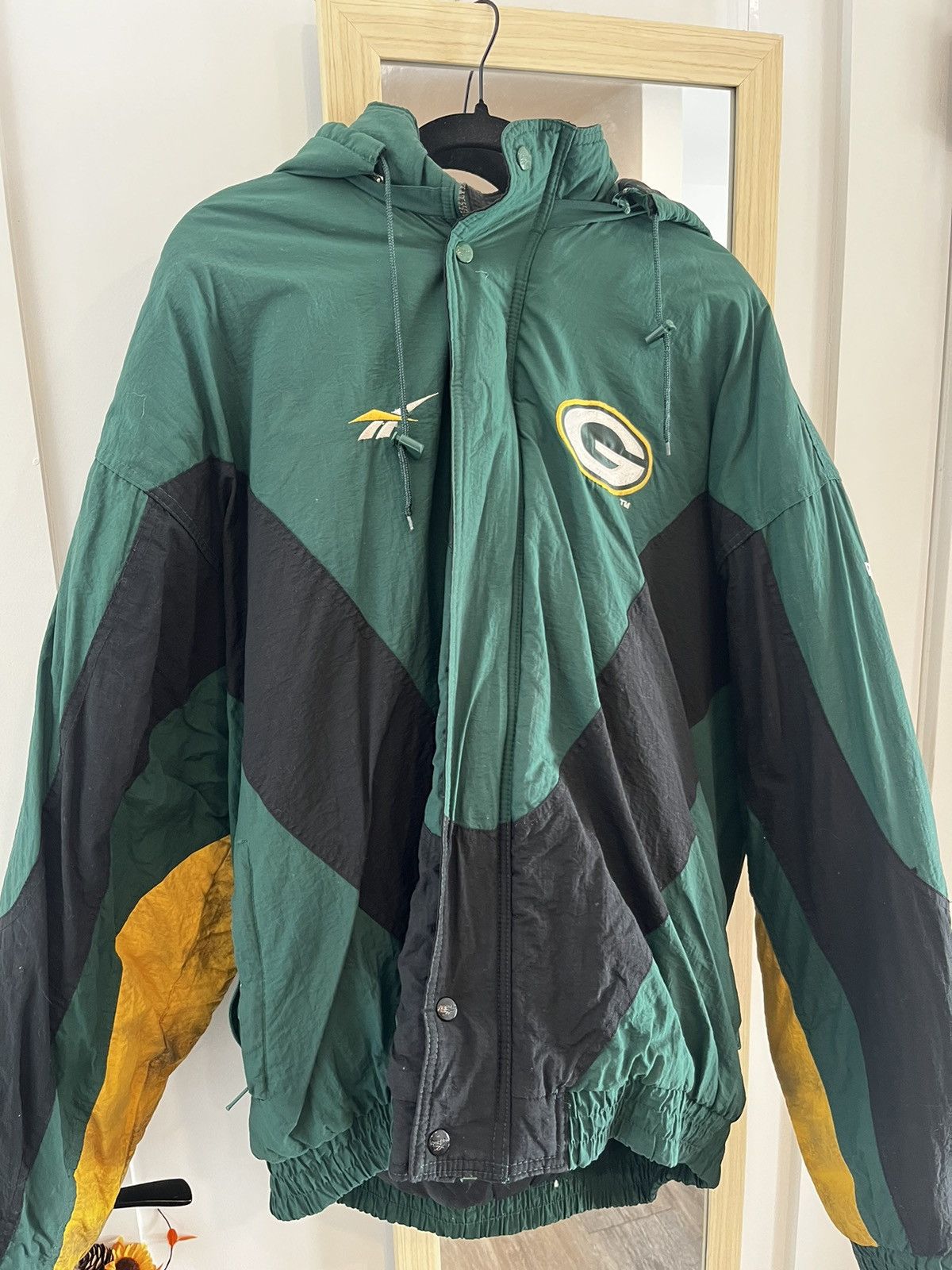 NFL × Reebok Green Bay Packers NFL Reebok Pro Line Jacket Size US XXL / EU 58 / 5 - 1 Thumbnail
