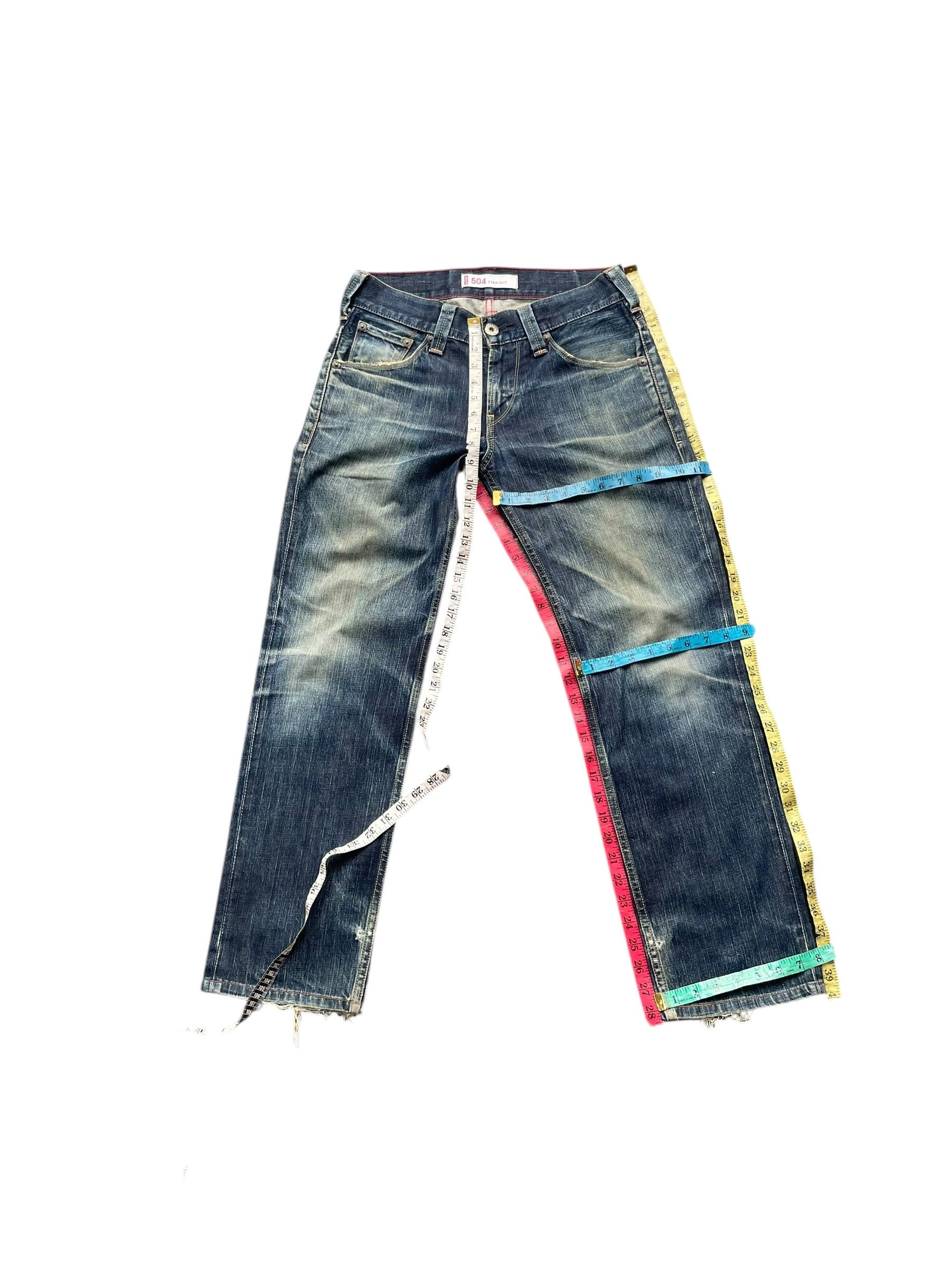 Levi's Levis 504 Faded & Distresed Size US 32 / EU 48 - 7 Thumbnail