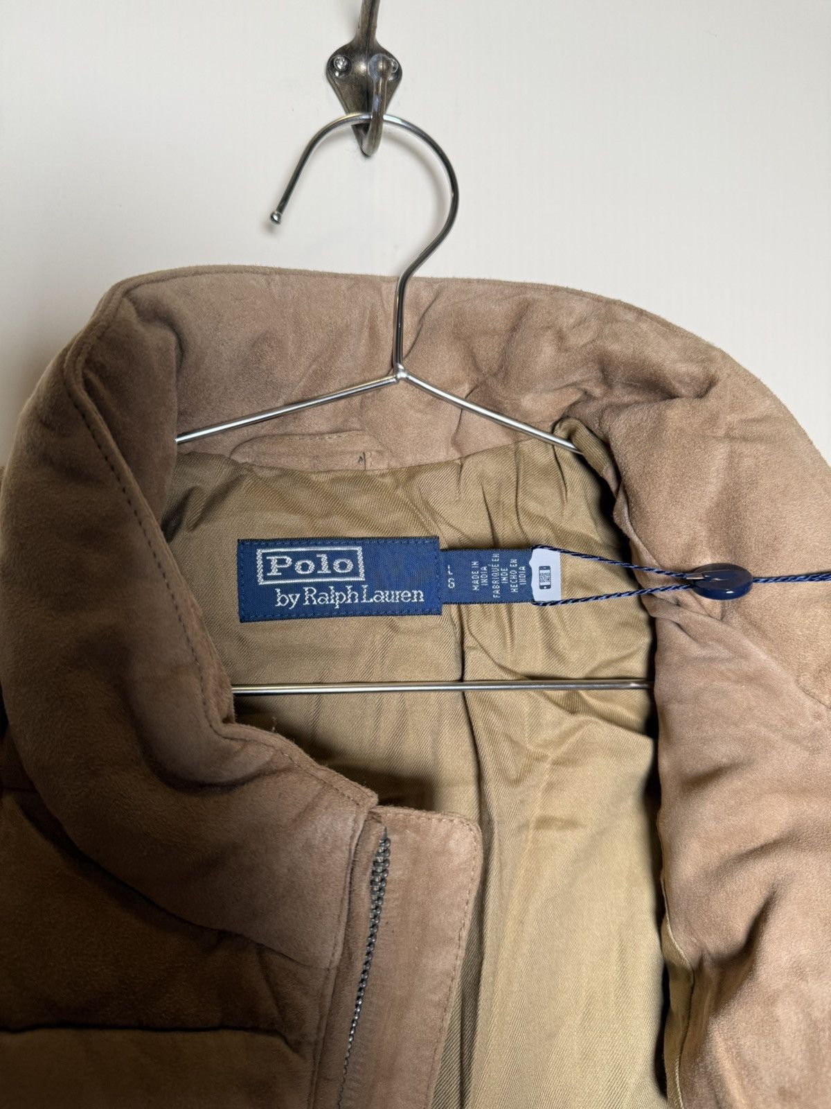 Polo Ralph Lauren Polo Ralph Lauren Classics Goat Suede Quilted Vest Size US L / EU 52-54 / 3 - 3 Thumbnail