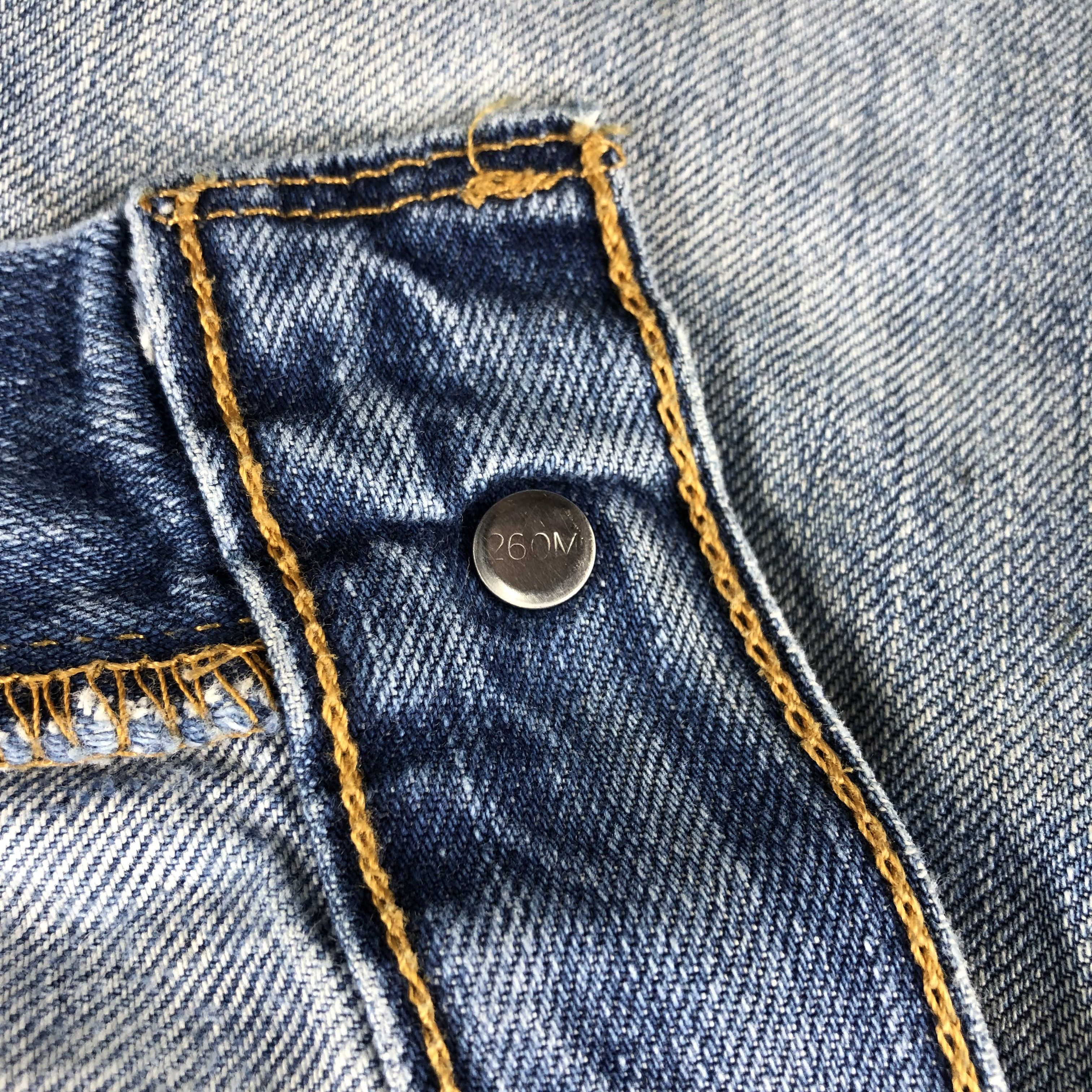 Levi's 90s Vintage Blue Wash Levis 501 Jeans-J1602 Size US 33 - 17 Thumbnail