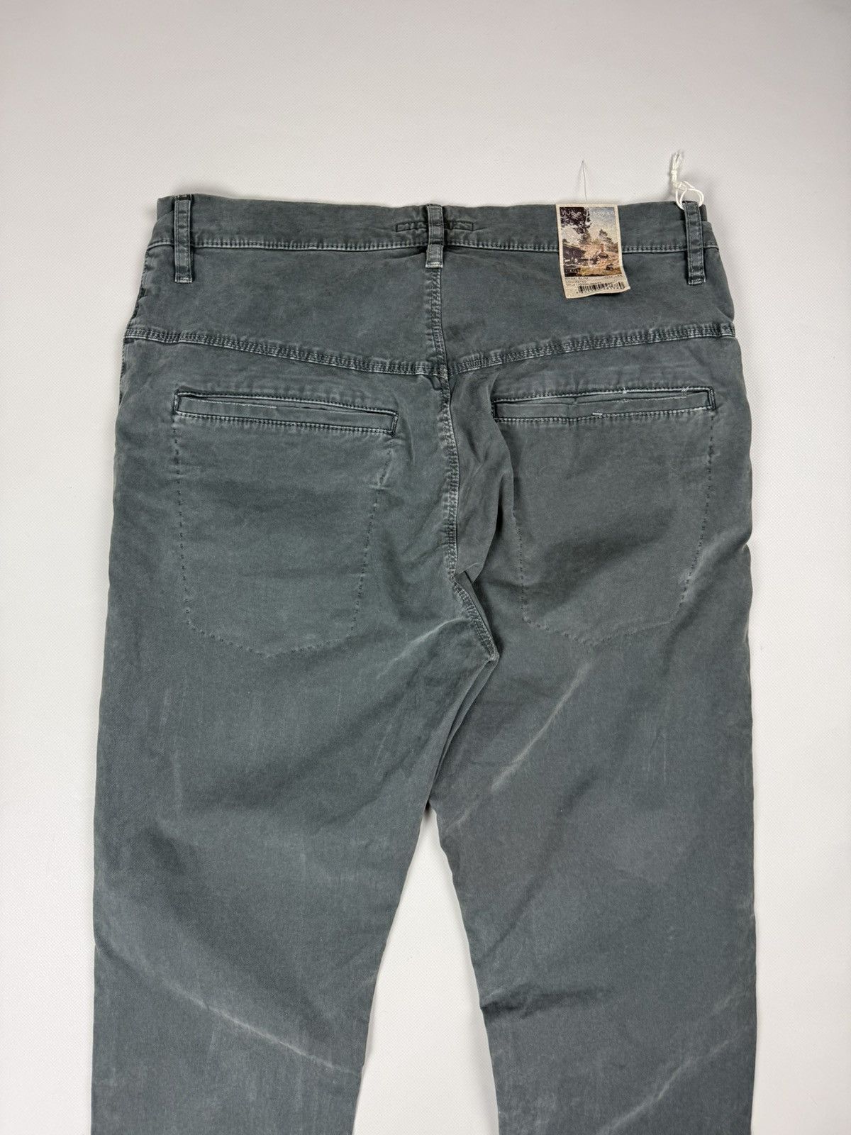 Nudie Jeans BNWT! Nudie Jeans Khaki Slim Concreted Chino Pants Trousers Size US 32 / EU 48 - 21 Thumbnail